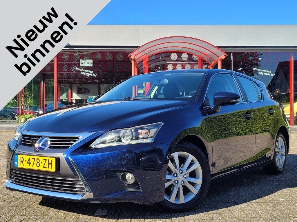 Lexus CT 200h Automaat | Navigatie | Cruise (bj 2016), Auto's, Lexus, Gebruikt, Euro 6, 4 cilinders, Blauw