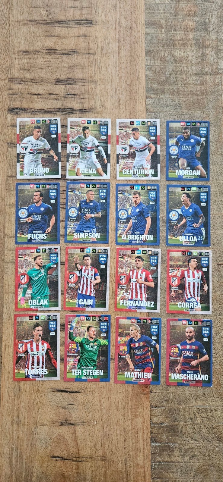 Panini FIFA 365 Adrenalyn XL 2016/2017, Ophalen of Verzenden, Zo goed als nieuw, Meerdere plaatjes