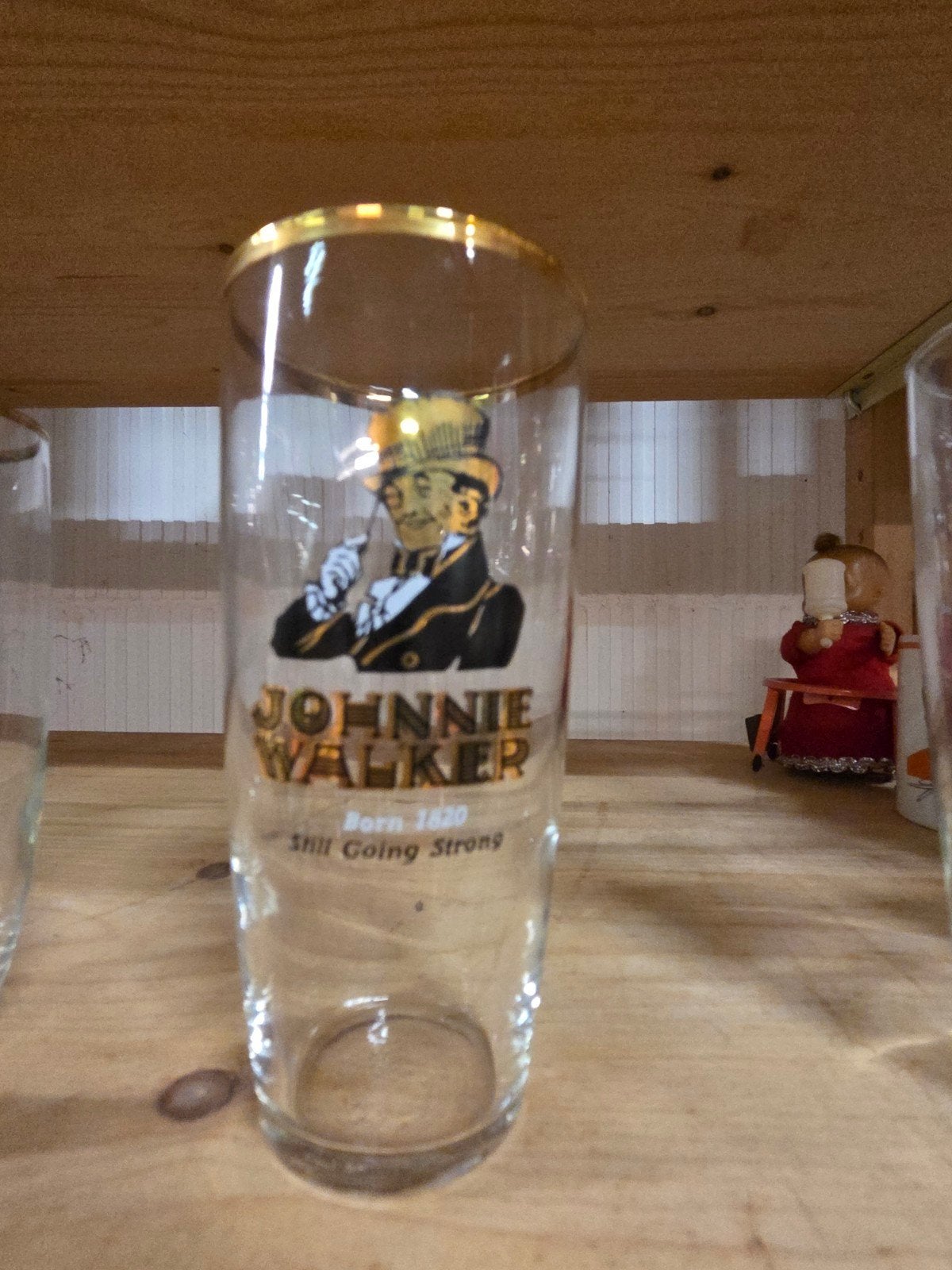 Glas Johnny walker, Verzamelen, Verzenden, Zo goed als nieuw, Overige typen