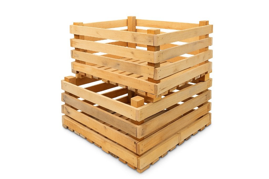 Houten groentekratten, aardappelkistjes, Doe-het-zelf en Verbouw, Kratten en Dozen, Ophalen, Gebruikt, 40 tot 60 cm, 50 tot 75 cm