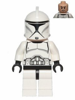 Lego Star Wars Clone Trooper Phase 1 SW0442, Ophalen of Verzenden, Zo goed als nieuw, Minifiguur, Pattarensponger@gmail.com