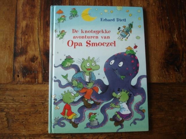 kleuter.07(780) de knotsgekke avonturen van opa smoezel., Ophalen of Verzenden, Zo goed als nieuw, Fictie algemeen