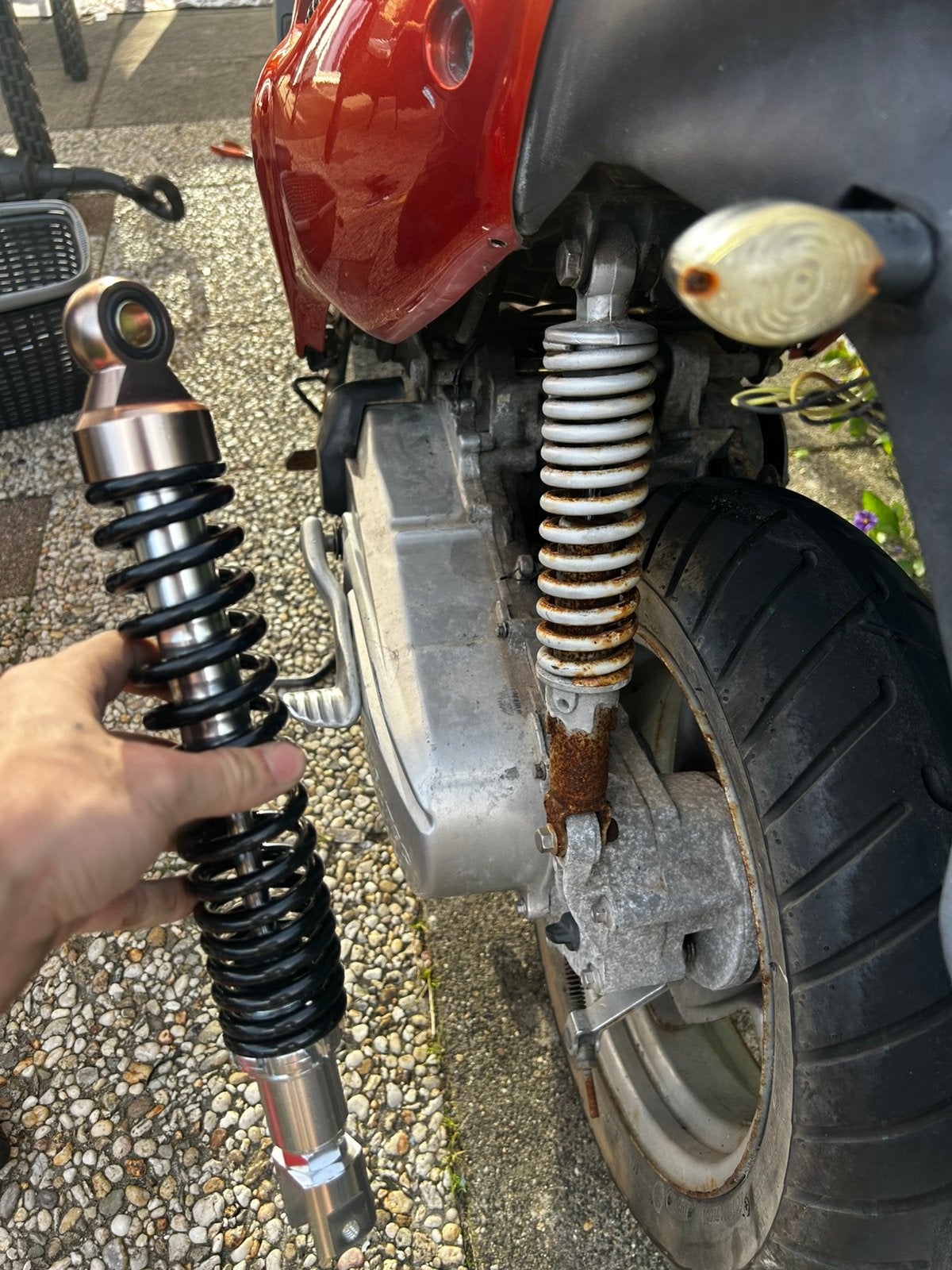 CPI Popcorn 2takt scooter moet weg!, Ophalen