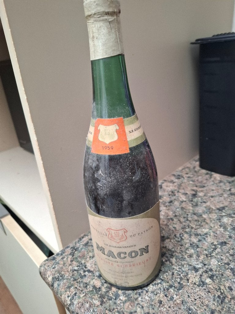 Een paar mooie oude wijnen., Ophalen of Verzenden, Gebruikt, Frankrijk, Rode wijn