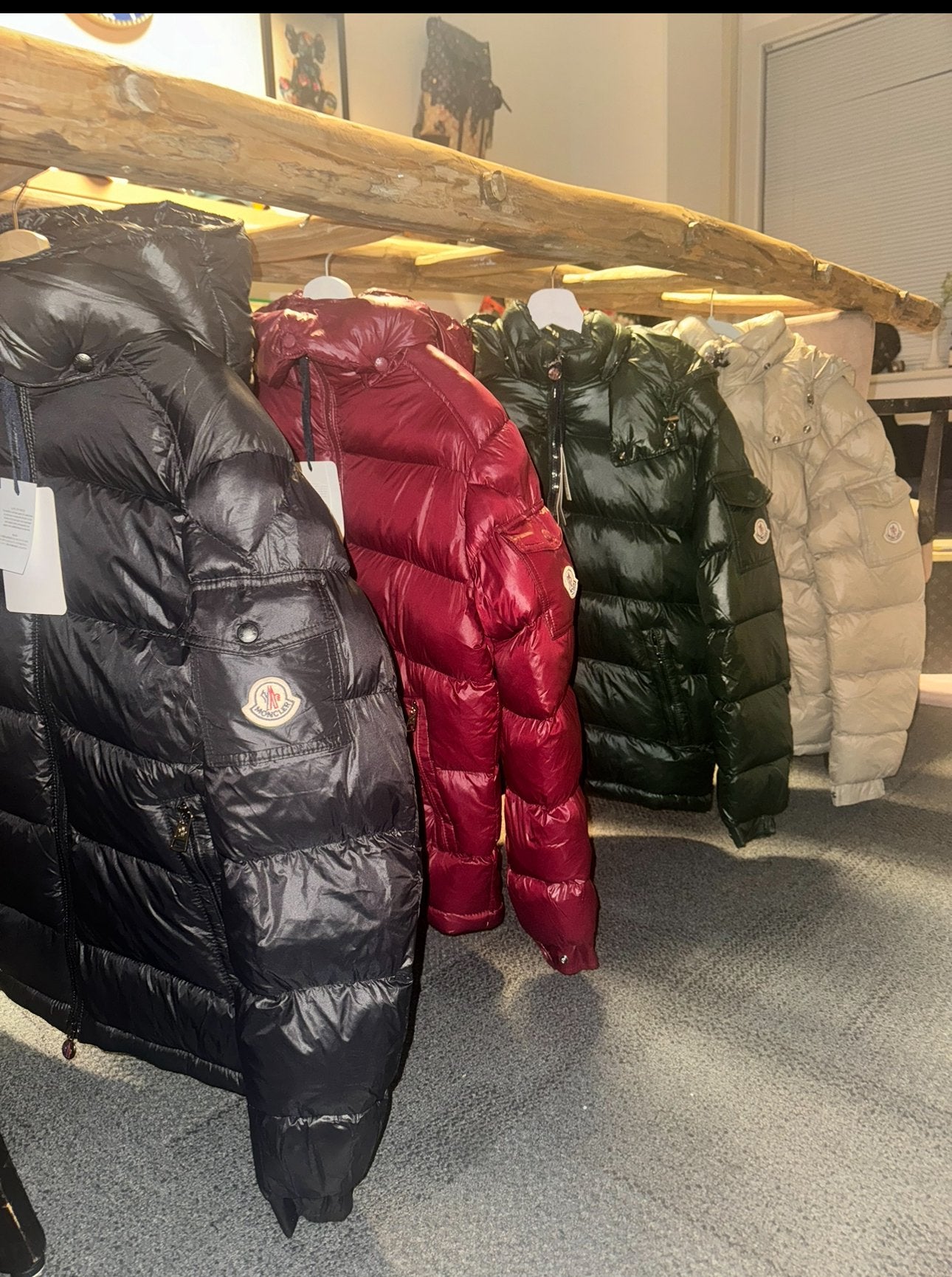 Moncler maya jas dikke kwaliteit jassen, Ophalen of Verzenden, Nieuw, Zwart