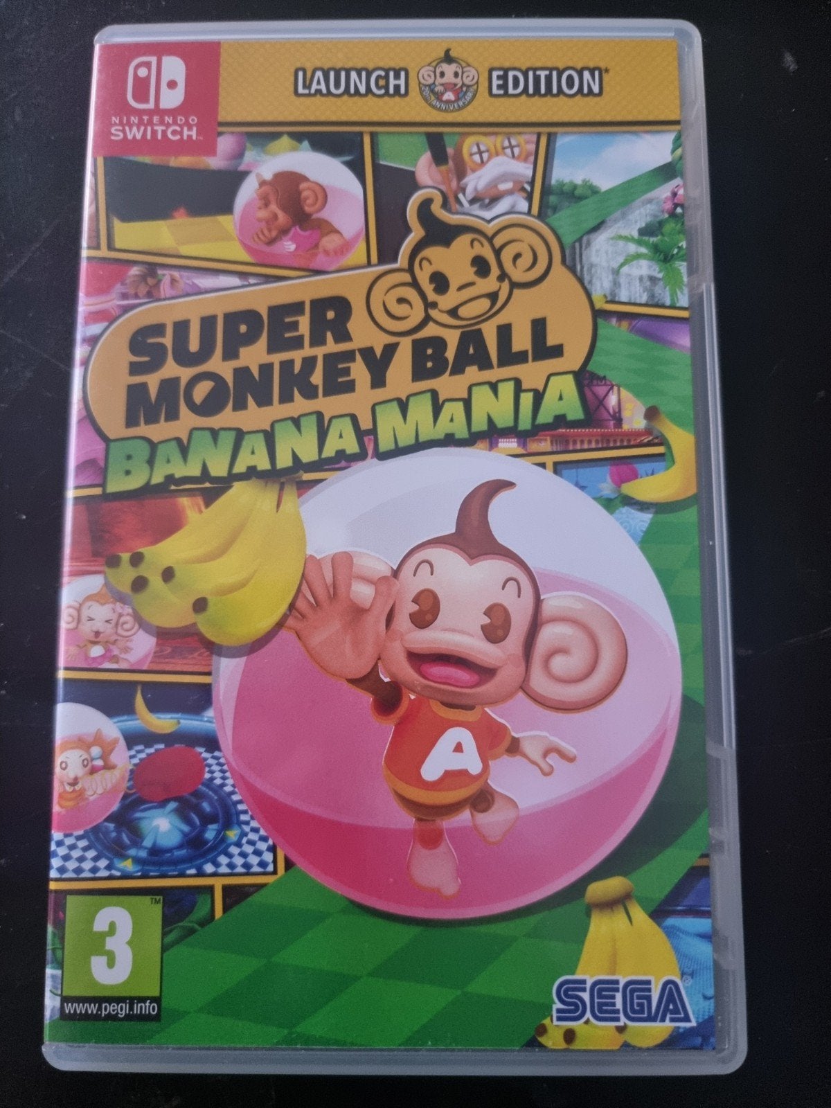 Super Monkey Ball Banana Mania Launch Edition, Ophalen, 1 speler, Zo goed als nieuw, Vanaf 3 jaar