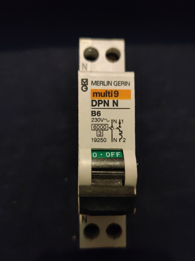 Merlin Gerin Installatieautomaat B6 multi9 DPN N 19250, Ophalen of Verzenden, Nieuw