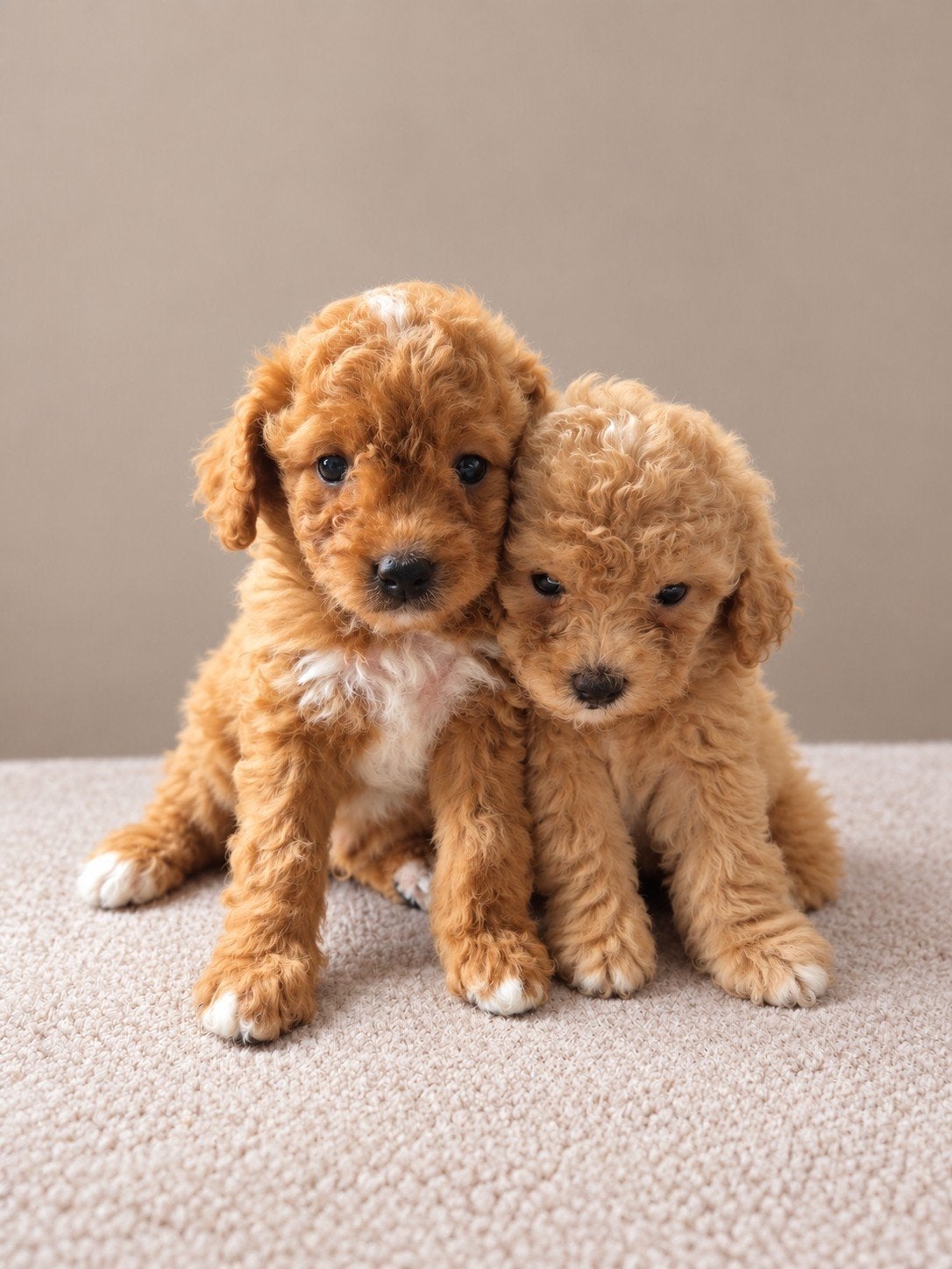 Prachtige Maltipoo pups abrikoos kleurig, Dieren en Toebehoren, Overige rassen, CDV (hondenziekte), 8 tot 15 weken, Meerdere