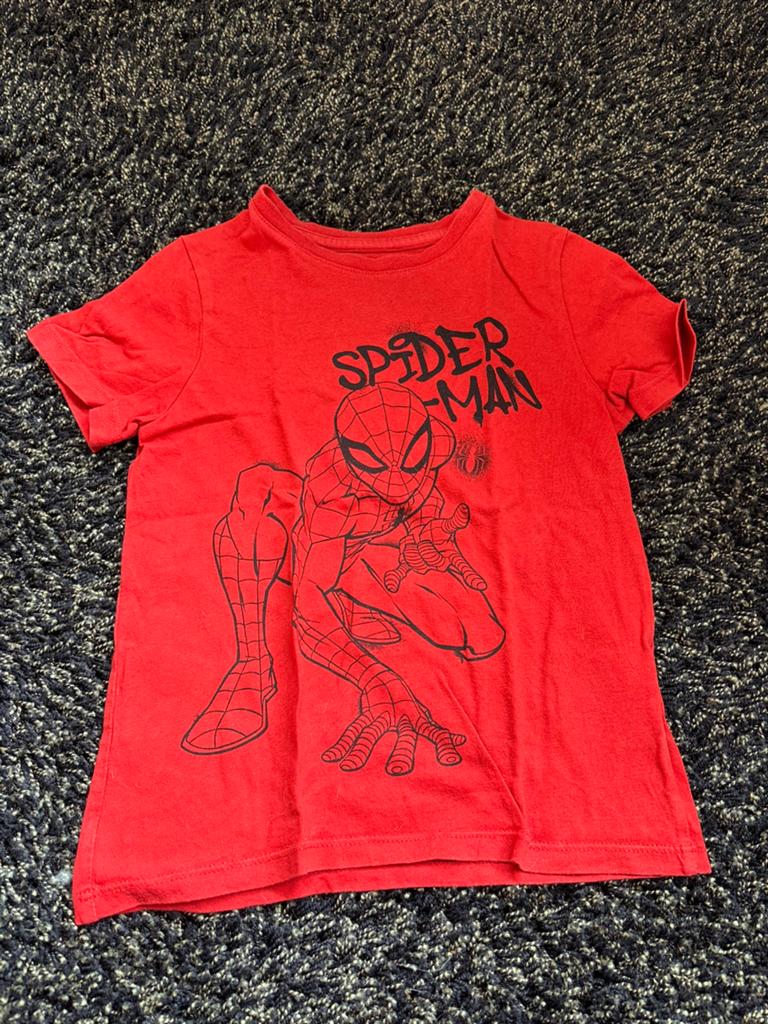 Jongens shirt spiderman maat 116, Ophalen, Gebruikt, Jongen, Shirt of Longsleeve