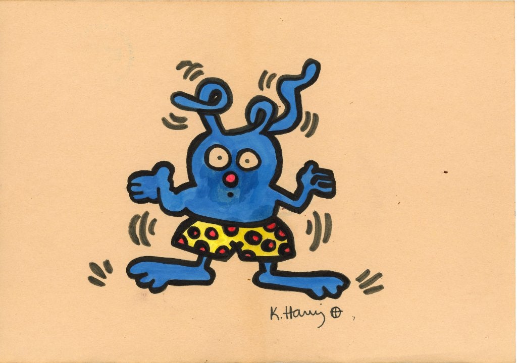 Keith Haring Artwork, Ophalen of Verzenden