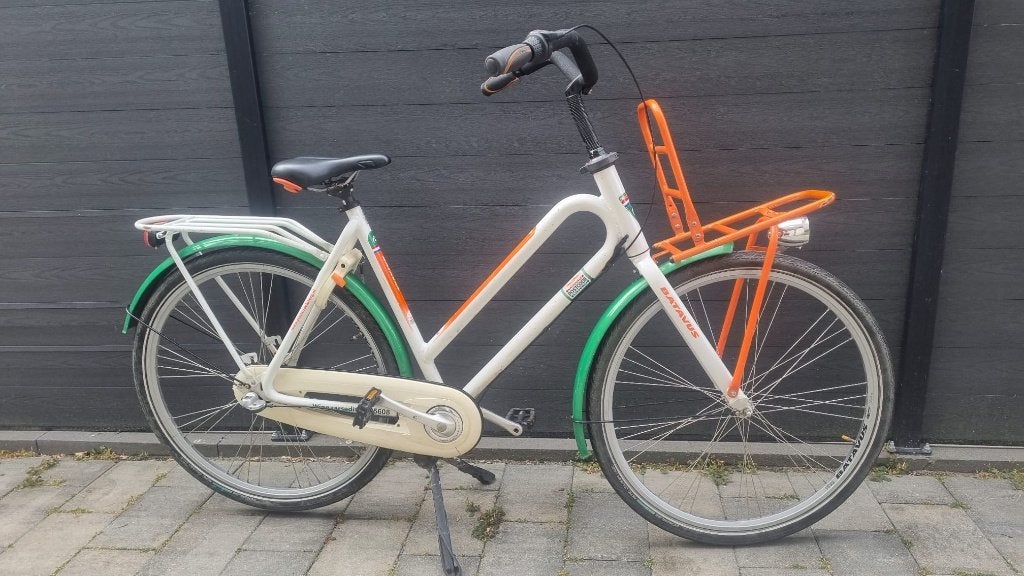 BATAVUS Damesfiets 3 Versnellingen 3 Terugtraprem 28 inch, Terugtraprem, Gebruikt, Versnellingen, 56 cm of meer