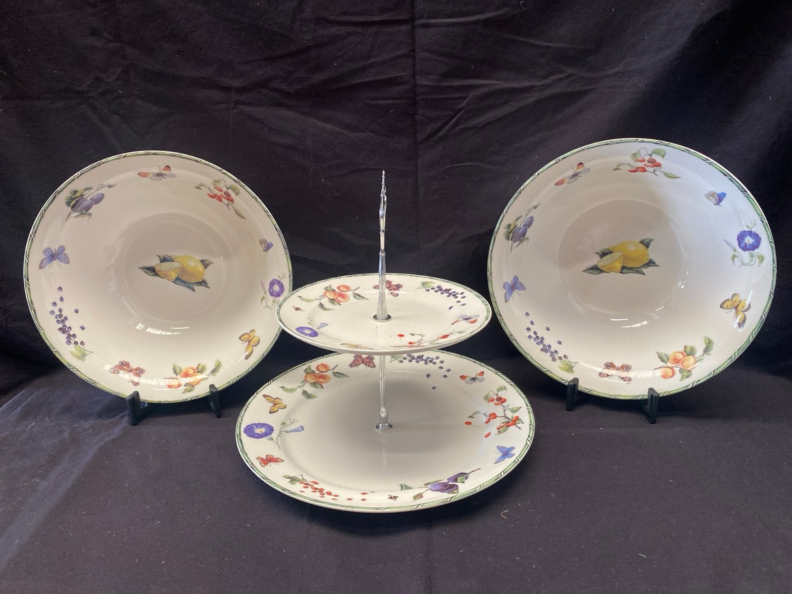 Janneke Brinkman Fruit & Flowers servies, Brinkman, Gebruikt, Overige merken, Janneke