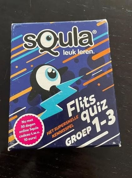 Squala Flits Quiz Groep 1-3 - Leuk en Leerzaam!, Ophalen of Verzenden, Zo goed als nieuw