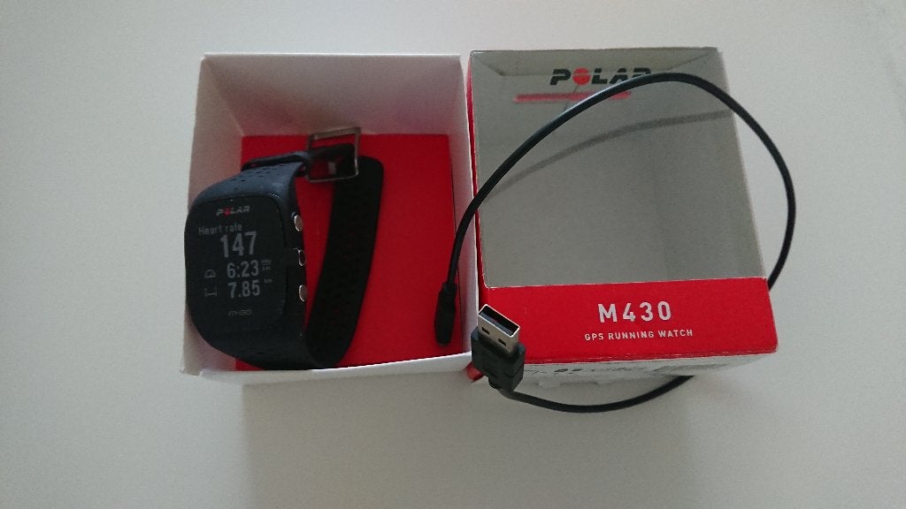 Polar M430 Black Nieuw, Sport en Fitness, Ophalen, Nieuw, Polar, Waterdicht
