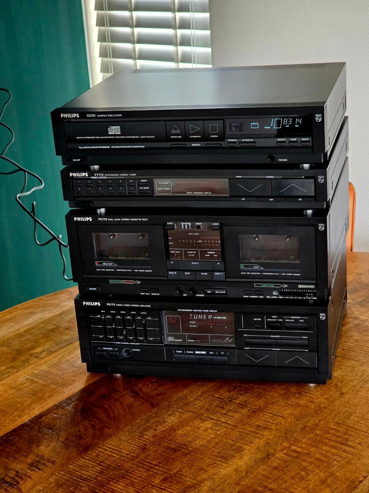Philips Stereo Set FA773 /FC772 /CD781 /FT772, Ophalen, Philips, Gebruikt, Nvt
