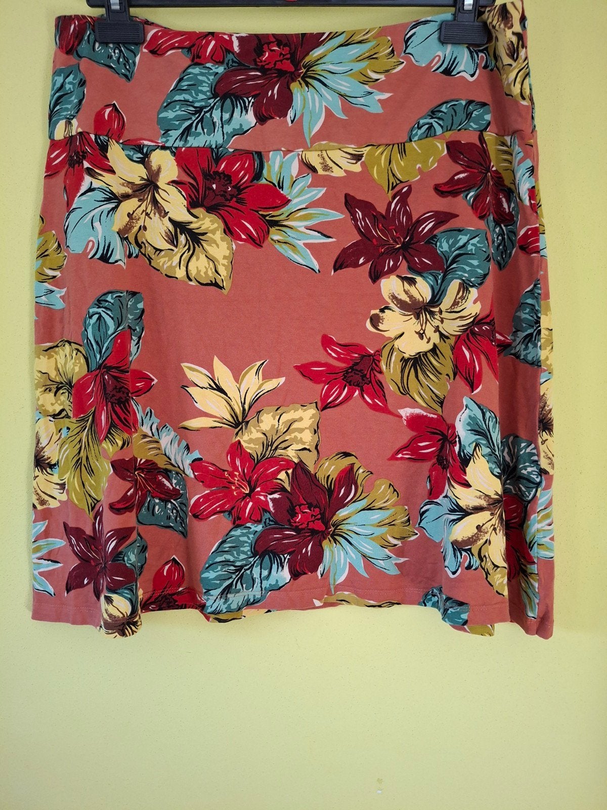 King Louie rok rose met bloemenprint - Maat XL, Maat 46/48 (XL) of groter, Ophalen of Verzenden, Gedragen, King Louie