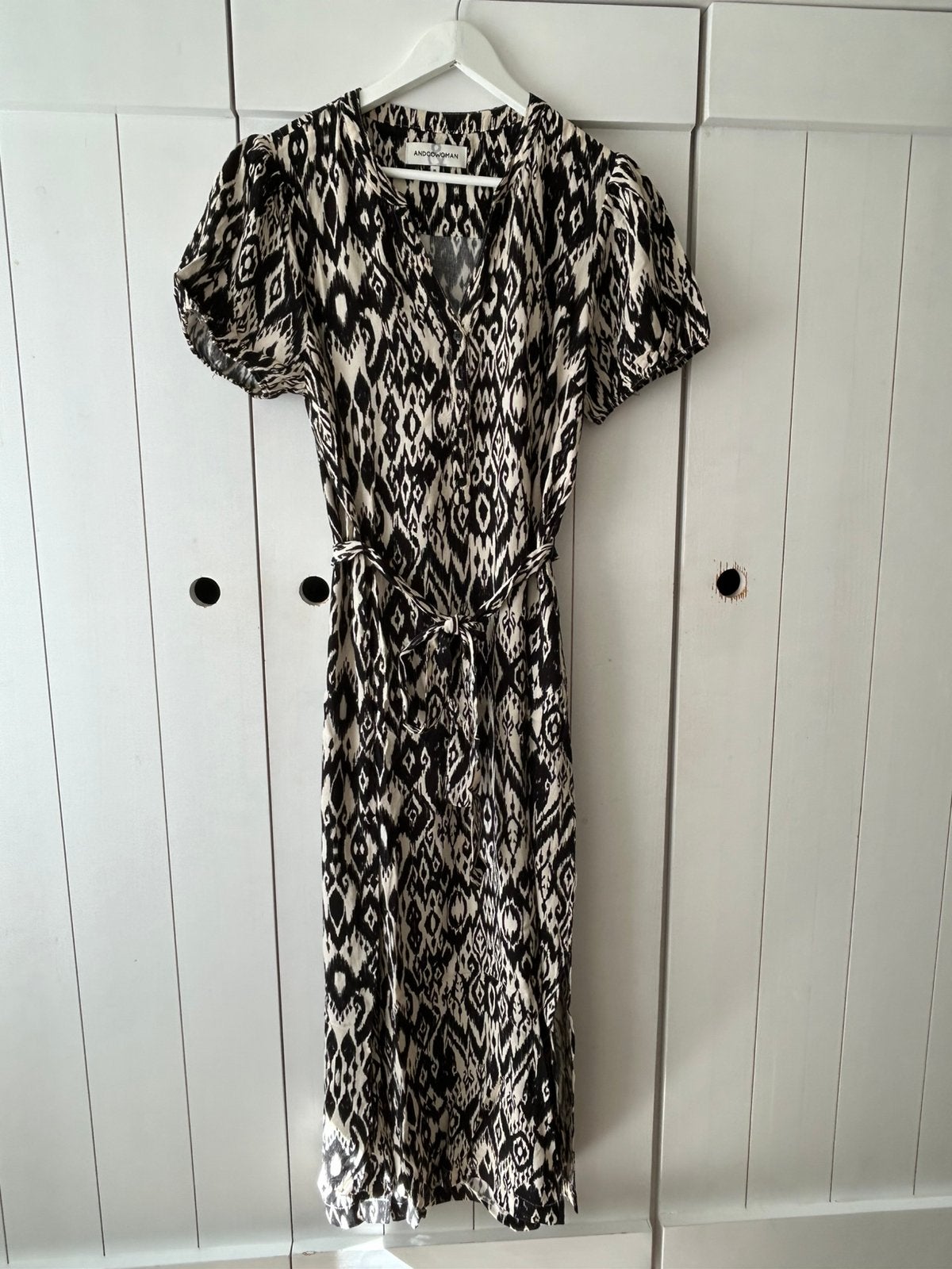 &Co Woman zomerjurk mt M, Kleding | Dames, Jurken, Maat 38/40 (M), Zwart, Ophalen of Verzenden, Zo goed als nieuw