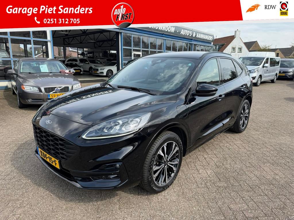Ford KUGA 2.5 PHEV ST-Line X I Elec. Trekhaak I Leder/alcant, Auto's, Ford, Bedrijf, Te koop, Kuga, ABS, Achteruitrijcamera, Airbags