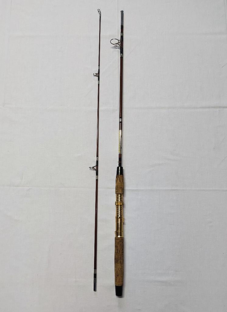 Vintage hengel spin vendex sport 2,85 meter 2 delen, Ophalen, Gebruikt, Werphengel