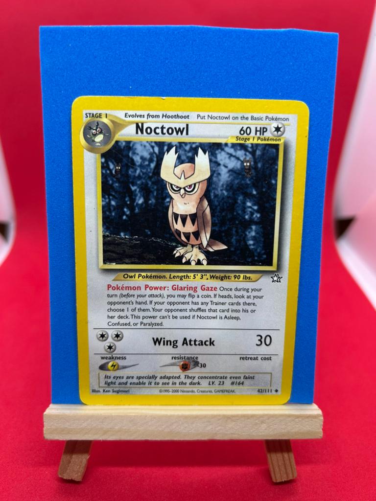 Noctowl 42/111 Neo Genesis WOTC, Ophalen of Verzenden, Zo goed als nieuw