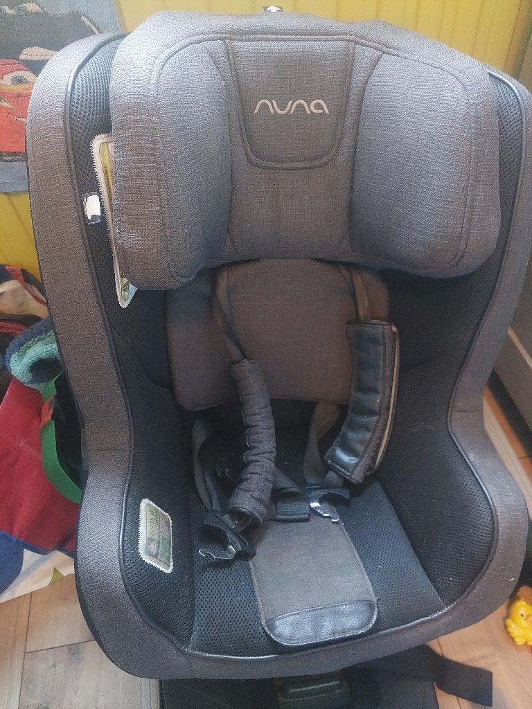 Autostoel Nuna met Isofix, Gebruikt, Verstelbare rugleuning, Isofix, 0 t/m 13 kg
