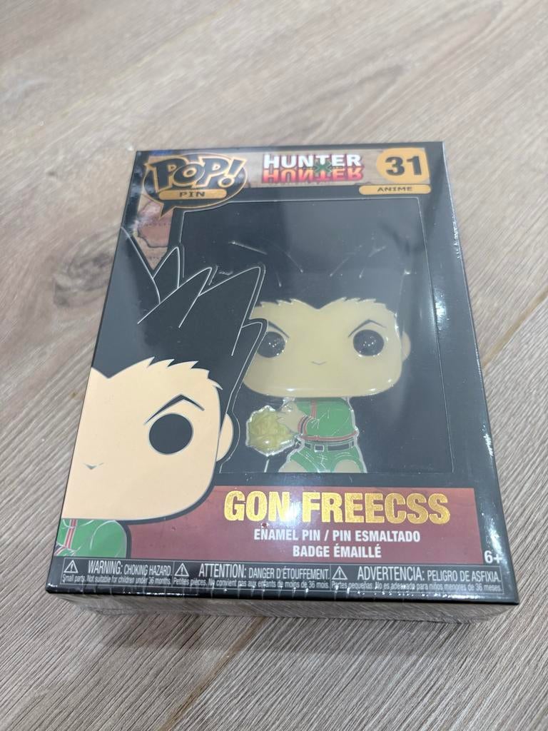 Funko Pop! Pin Hunter x Hunter Gon Freecss #31 Anime, Ophalen of Verzenden, Zo goed als nieuw