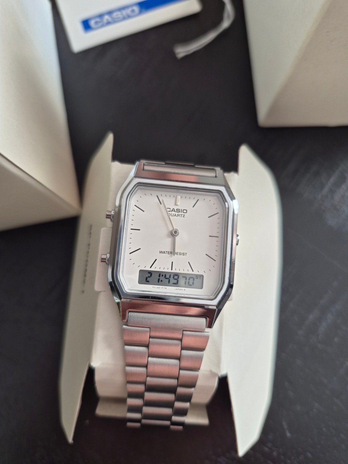 Casio horloge NIEUW, Overige merken, Staal, Polshorloge, Ophalen of Verzenden