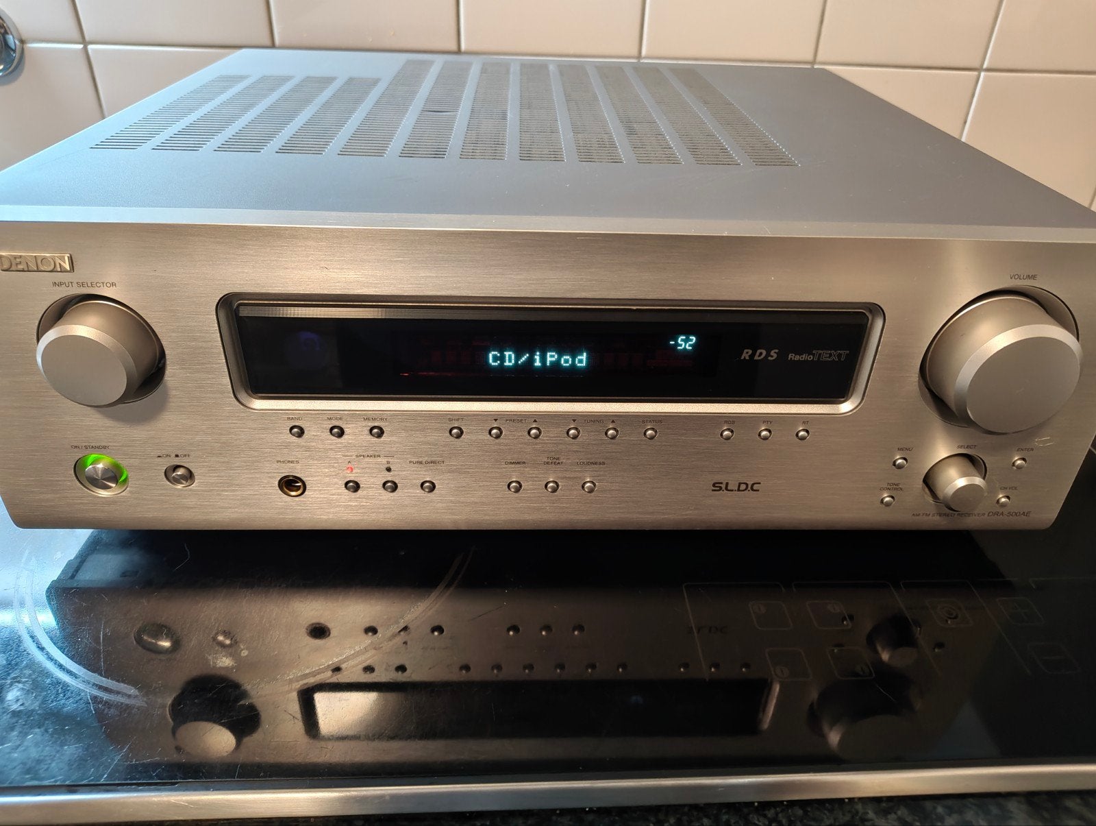 Denon DRA-500AE Stereo Receiver - Uitstekende Staat, Ophalen of Verzenden, Denon