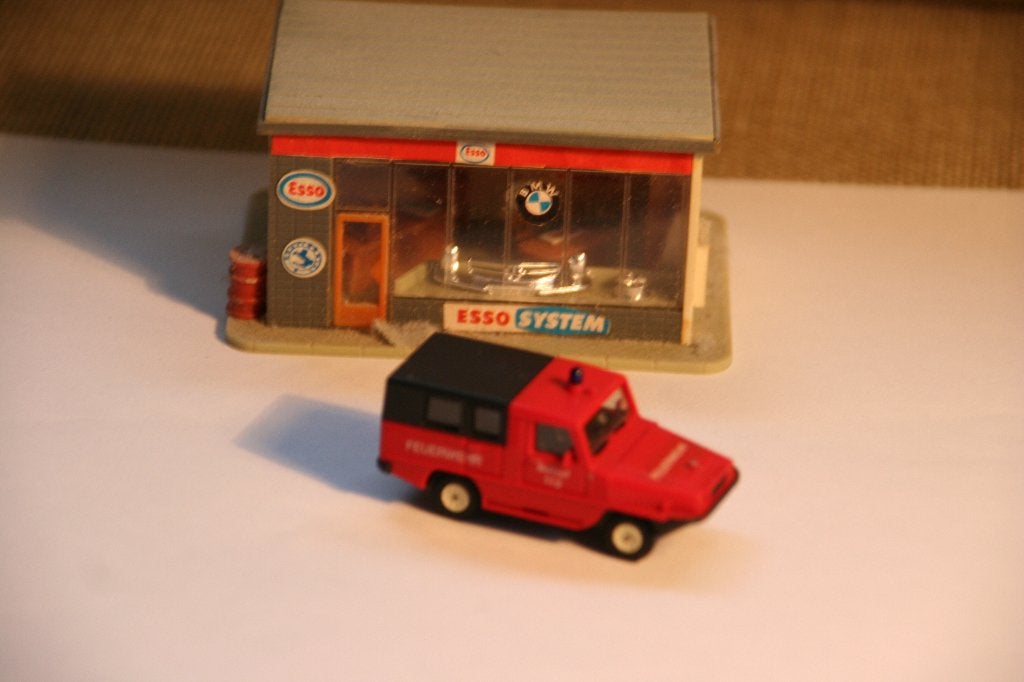 RIETZE 1:87, Amphi Ranger Feuerwehr (8), Ophalen of Verzenden, Zo goed als nieuw, Auto, Rietze