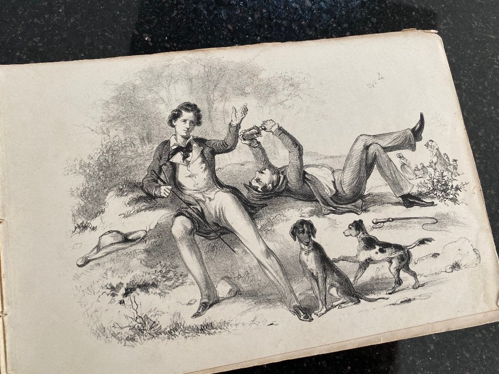 Zijn er zoo. Schetsen van Alexander V.H. (ca. 1846), Ophalen of Verzenden