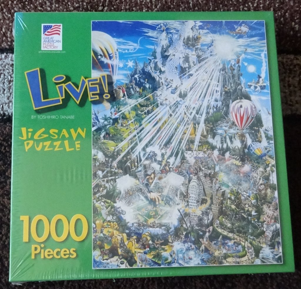 Great American – 1000 stukjes – Live ! - Nieuw, Ophalen of Verzenden, 500 t/m 1500 stukjes, Nieuw, Legpuzzel