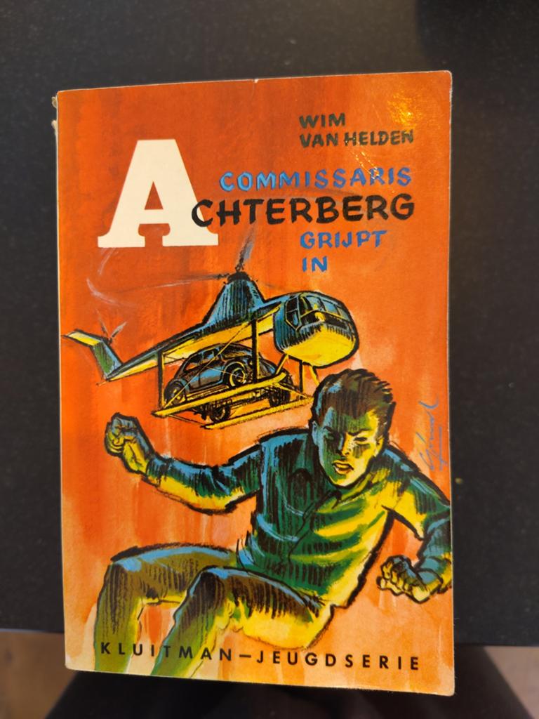 Commissaris Achterberg Jeugdserie - Wim van Helden, Ophalen of Verzenden, Gelezen, Wim van Helden
