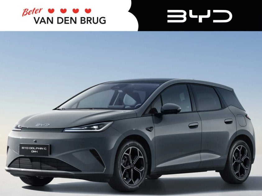 BYD DOLPHIN G 1.5L DM-i Comfort | 105km elektrisch | Panoram, Auto's, BYD, Dolphin, 4 cilinders, Leder en Stof, Plug-in hybride
