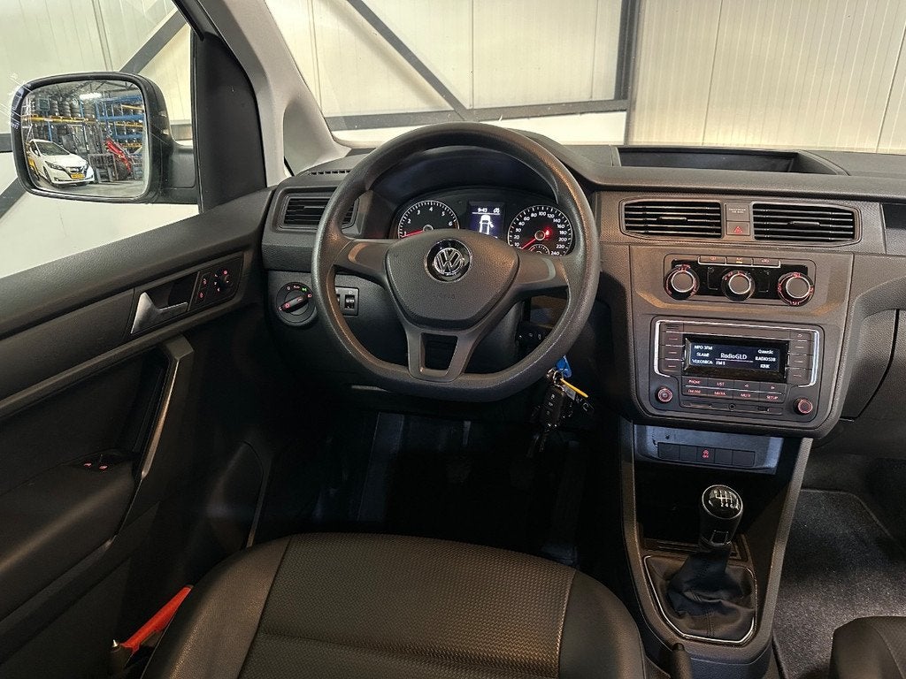 Volkswagen Caddy 1.4 TGI EcoFuel CNG | Trendline | Airco | C, Auto's, Bestelauto's, 15 km/l, Gebruikt, Euro 6, 4 cilinders