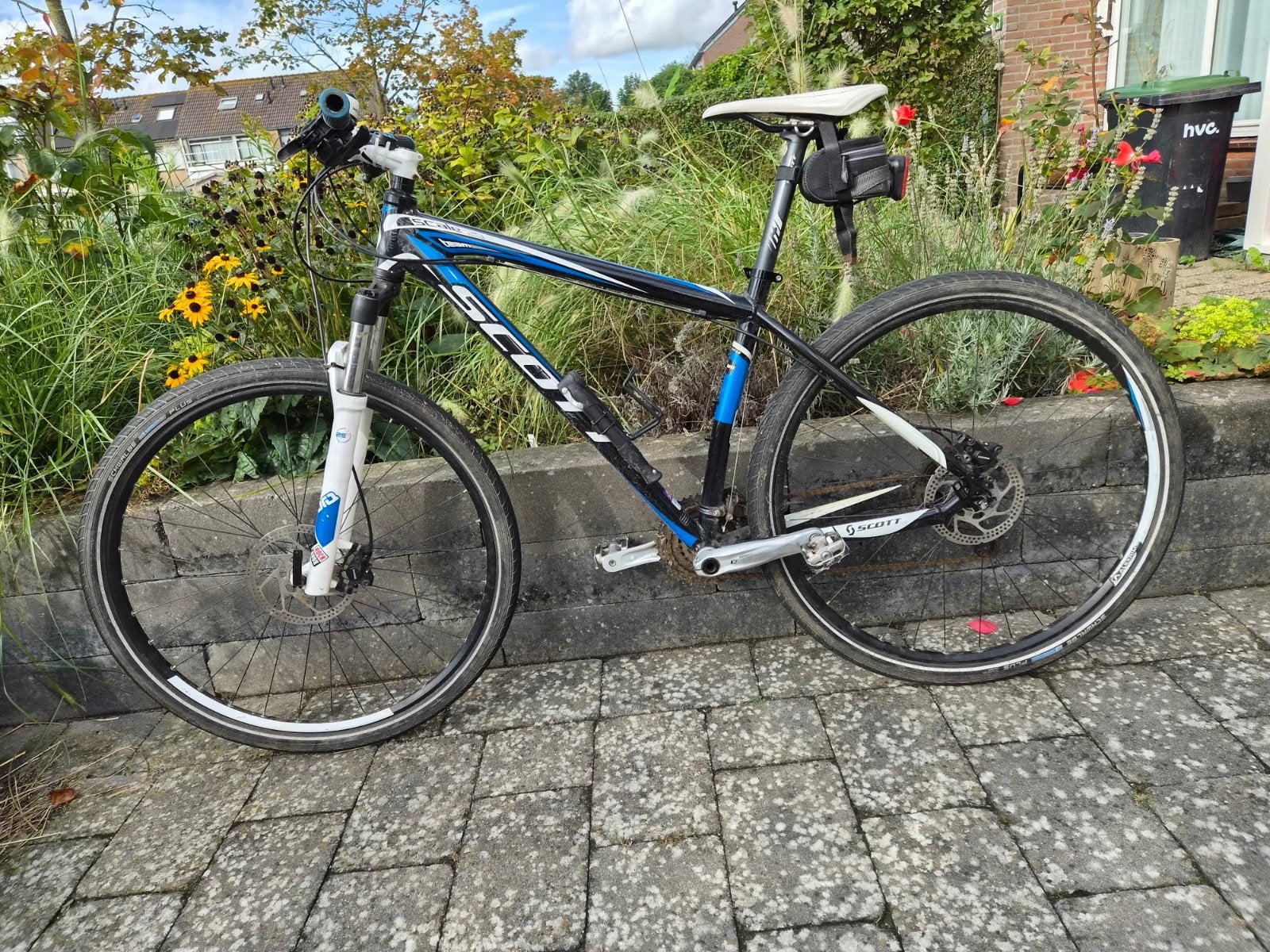 Scott mountainbike 29 inch - Zwart/wit/blauw, Ophalen of Verzenden