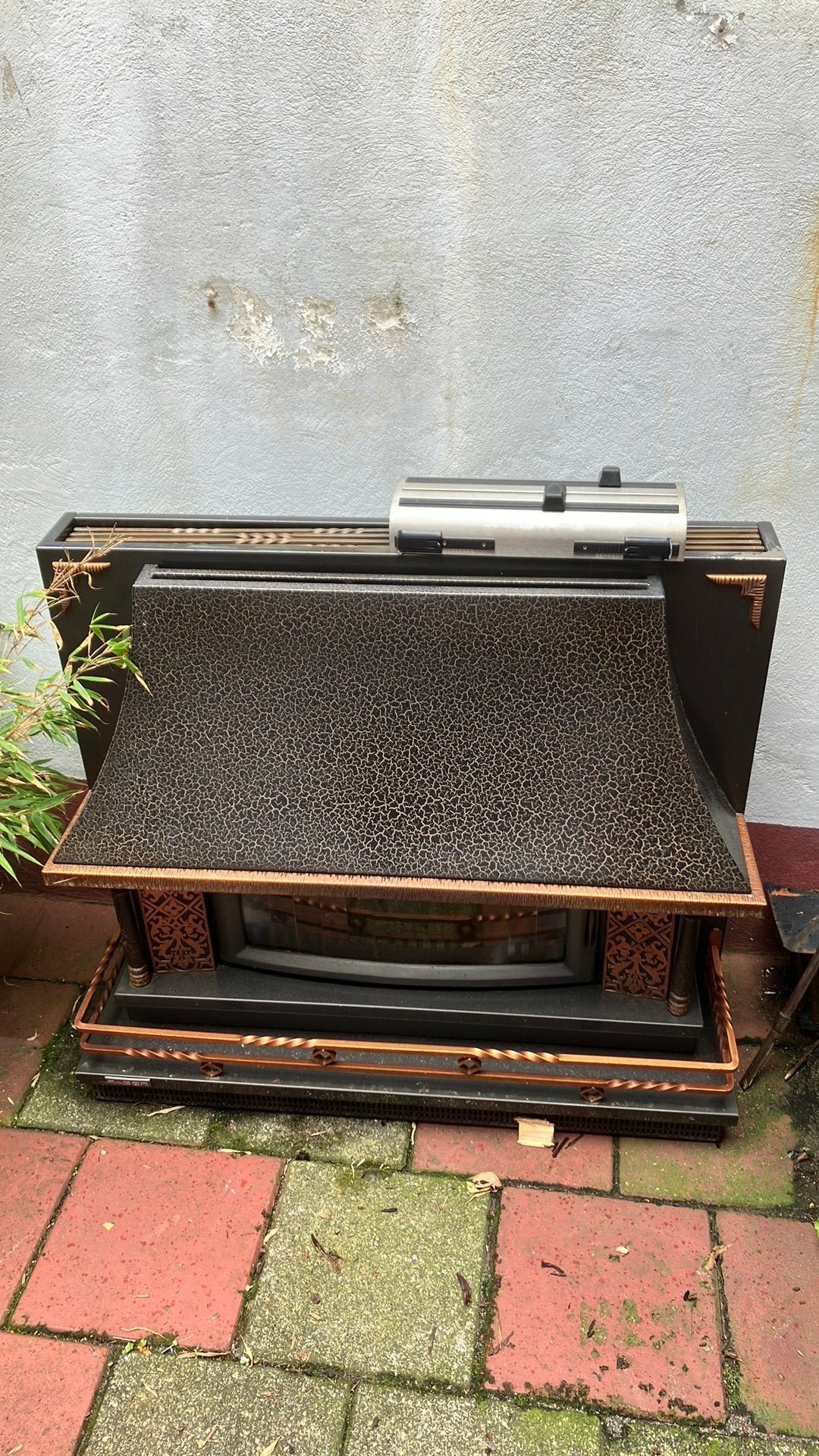 Faber gashaard (vintage klassiek), Huis en Inrichting, Haarden, Ophalen, Zo goed als nieuw, Inbouwhaard, Gashaard