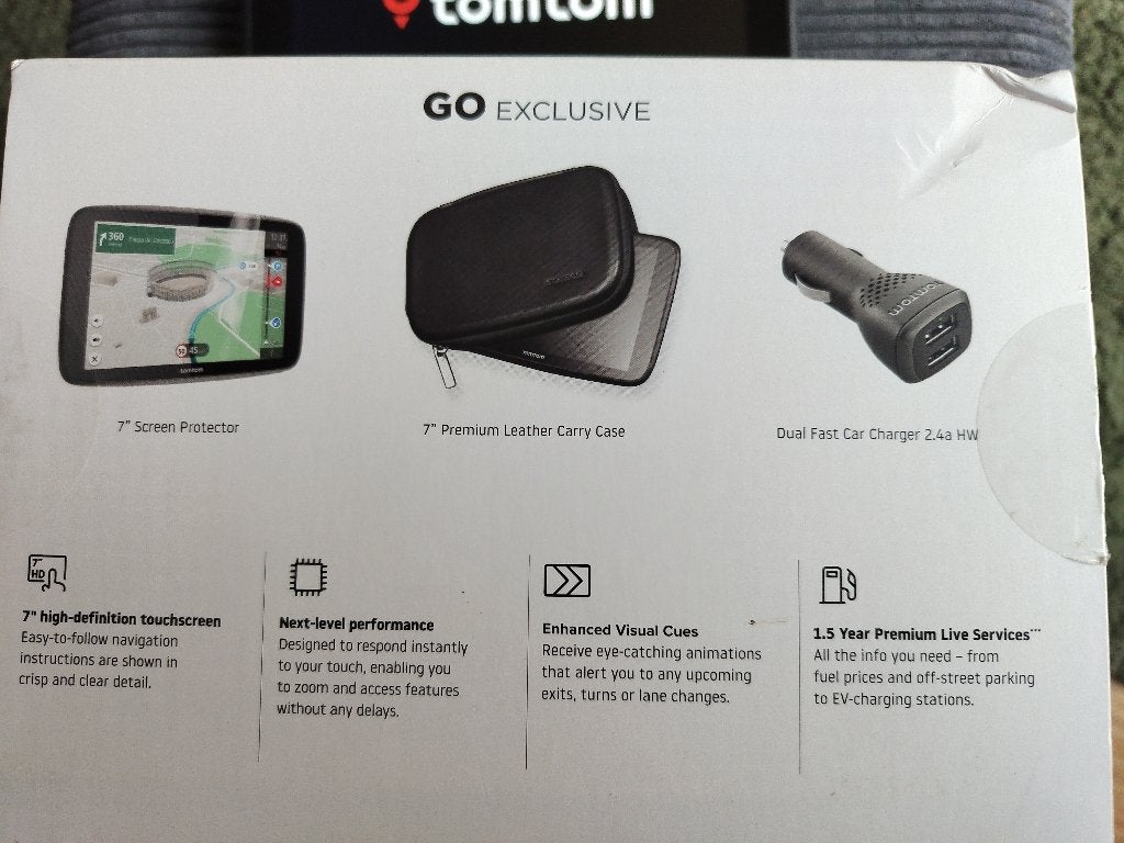 TomTom Go Exclusive Premium Pack 7 Inch World Maps, Auto diversen, Ophalen of Verzenden