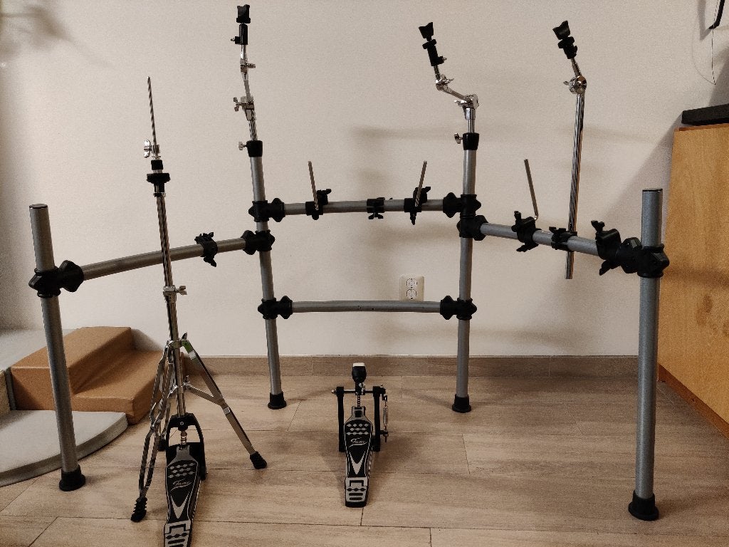 Foto 2 van Standaardenset voor (elektrisch) drumstel