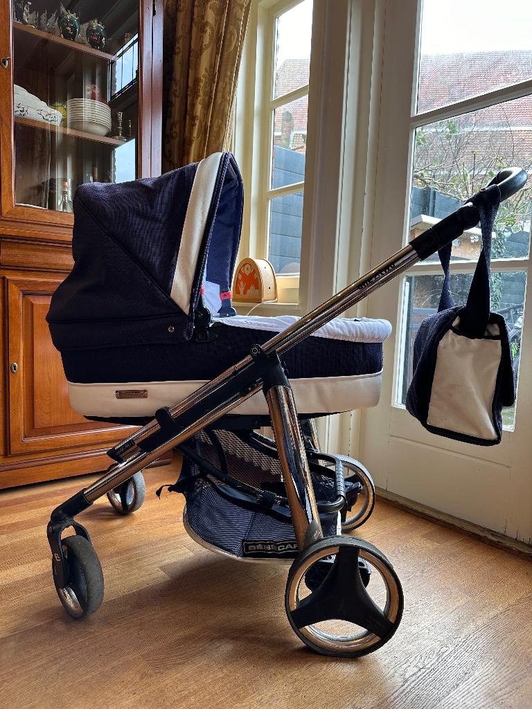 Kinderwagen inglesina duo of enkel / twin of single, Gebruikt, Combiwagen, Verstelbare duwstang, Ophalen