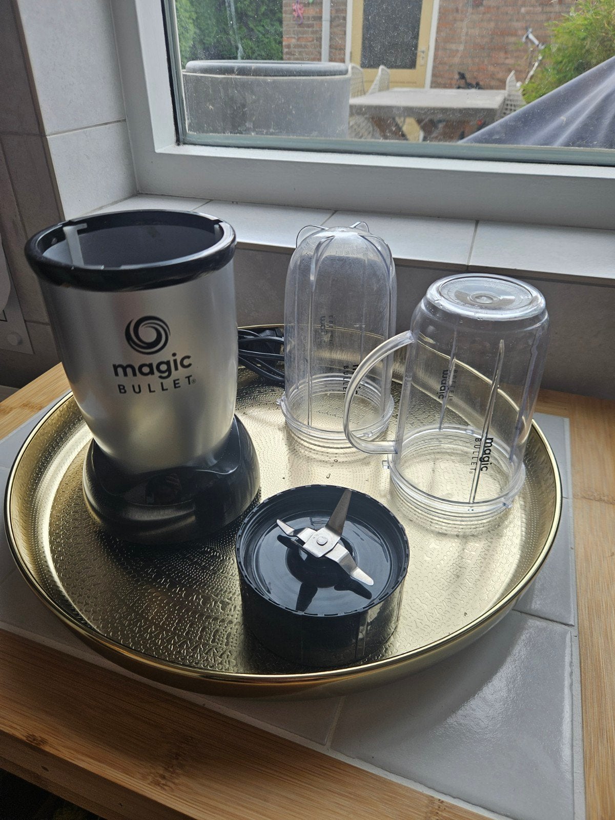 Magic Bullet Blender - Compacte en veelzijdige mixer, Ophalen of Verzenden, Gebruikt, Blender