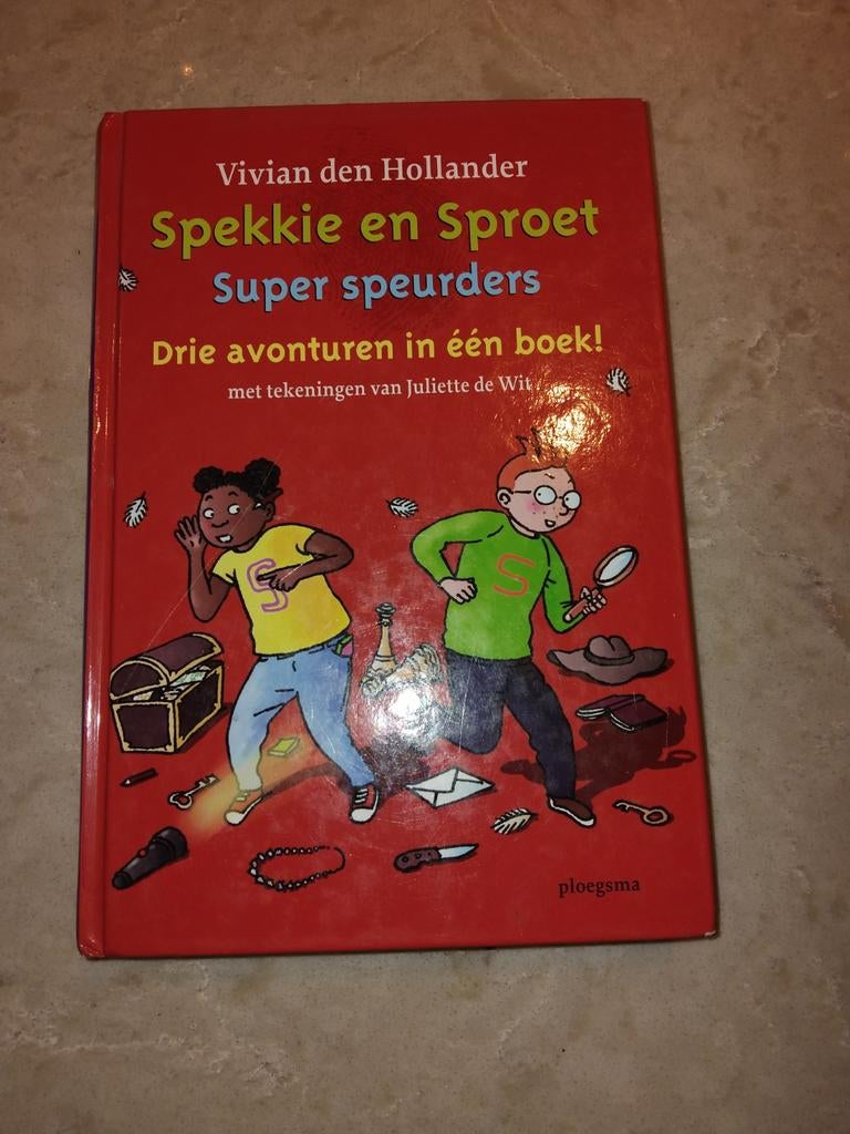 Spekkie en Sproet Super speurders, Gelezen, Vivian den Hollander, Ophalen of Verzenden, Fictie