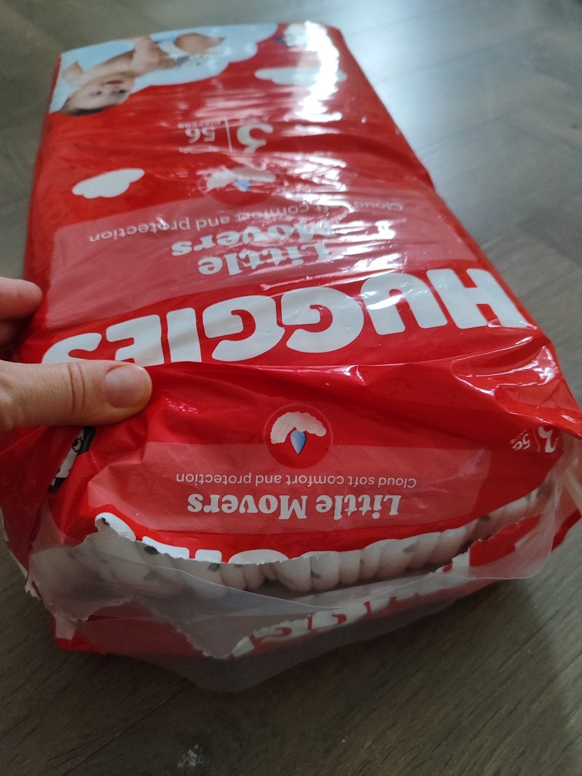 Huggies Little Movers luiers maat 3 (bijna volle verpakking), Ophalen of Verzenden, Nieuw