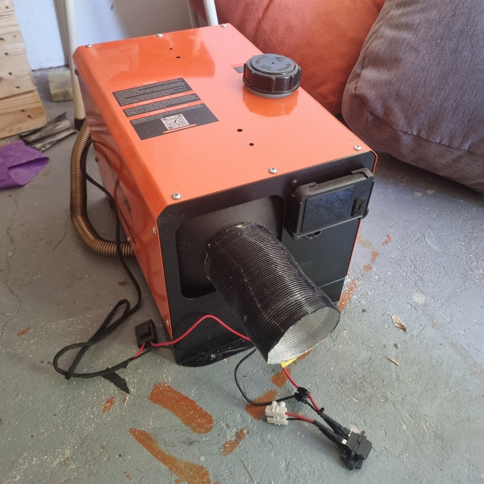 Diesel kachel, Ophalen, 250 ampère of meer, Elektroden