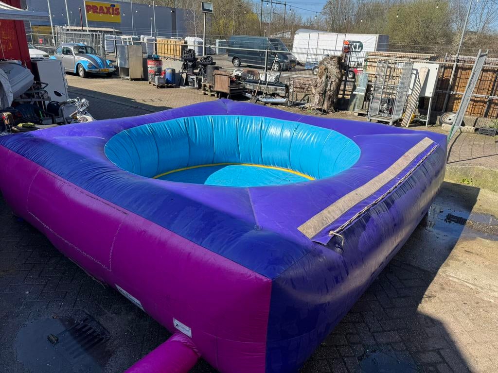 Opblaasbare Ballenbak 4 x 4 meter, Ophalen, Gebruikt, Overige typen, Info@ballenbak.de