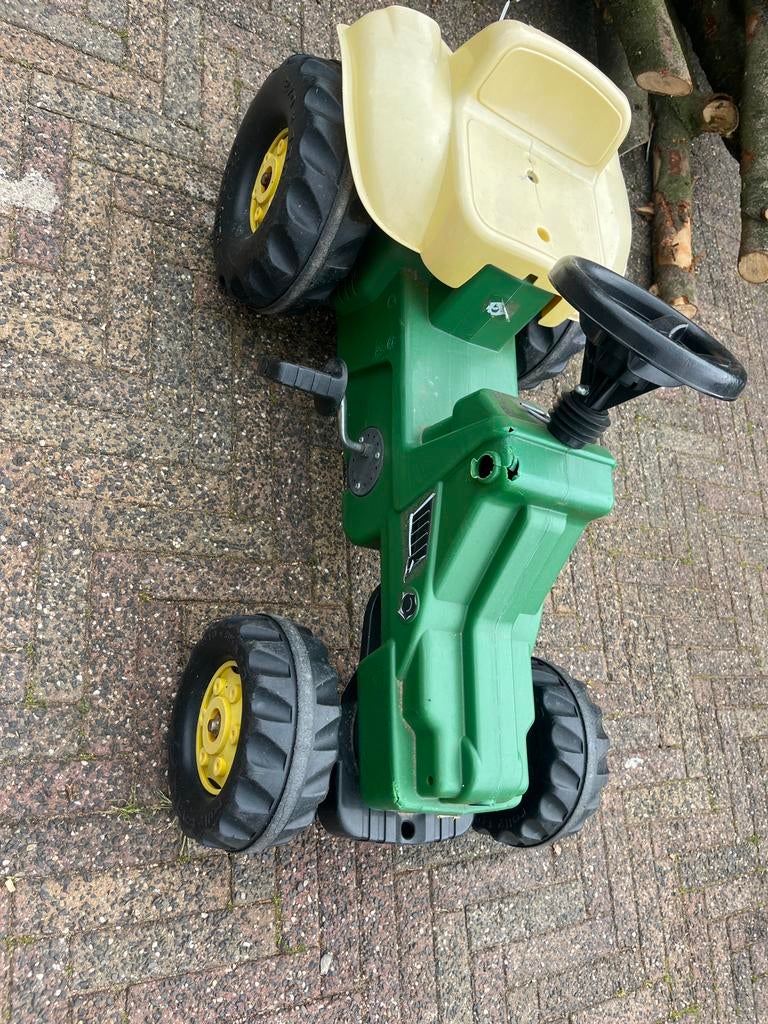 Groene traptractor voor kinderen, Ophalen of Verzenden, Zo goed als nieuw, Overige merken