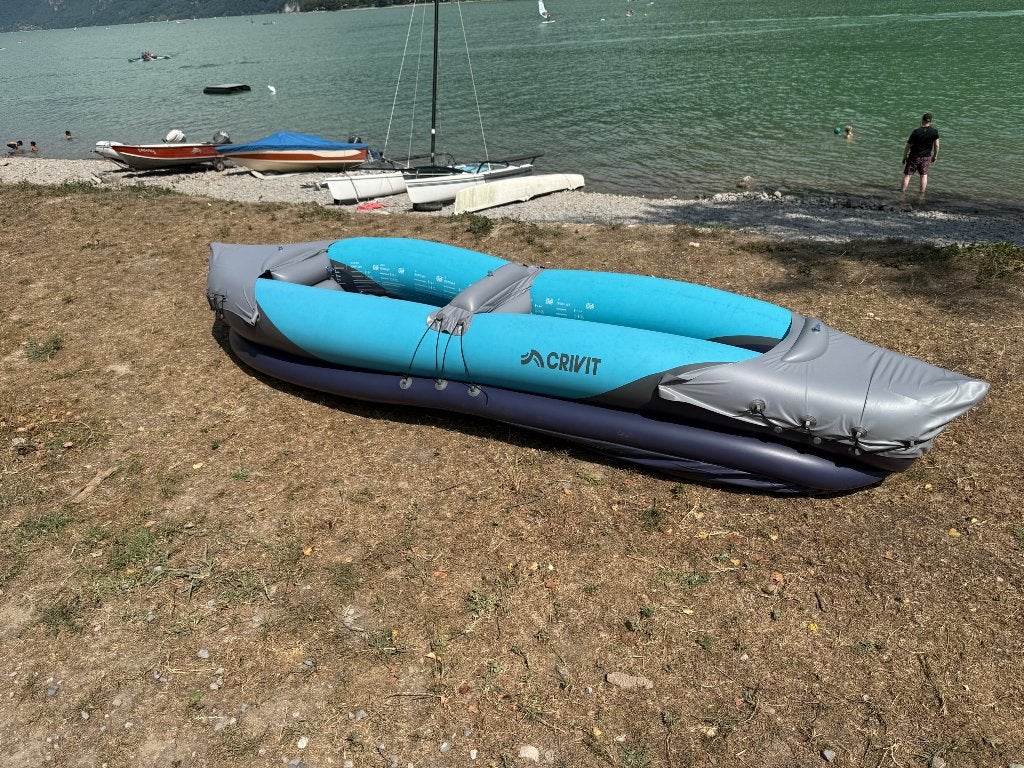 Crivit Kayak opblaasbaar, Ophalen, Opblaasbaar, Gebruikt, 2-persoons