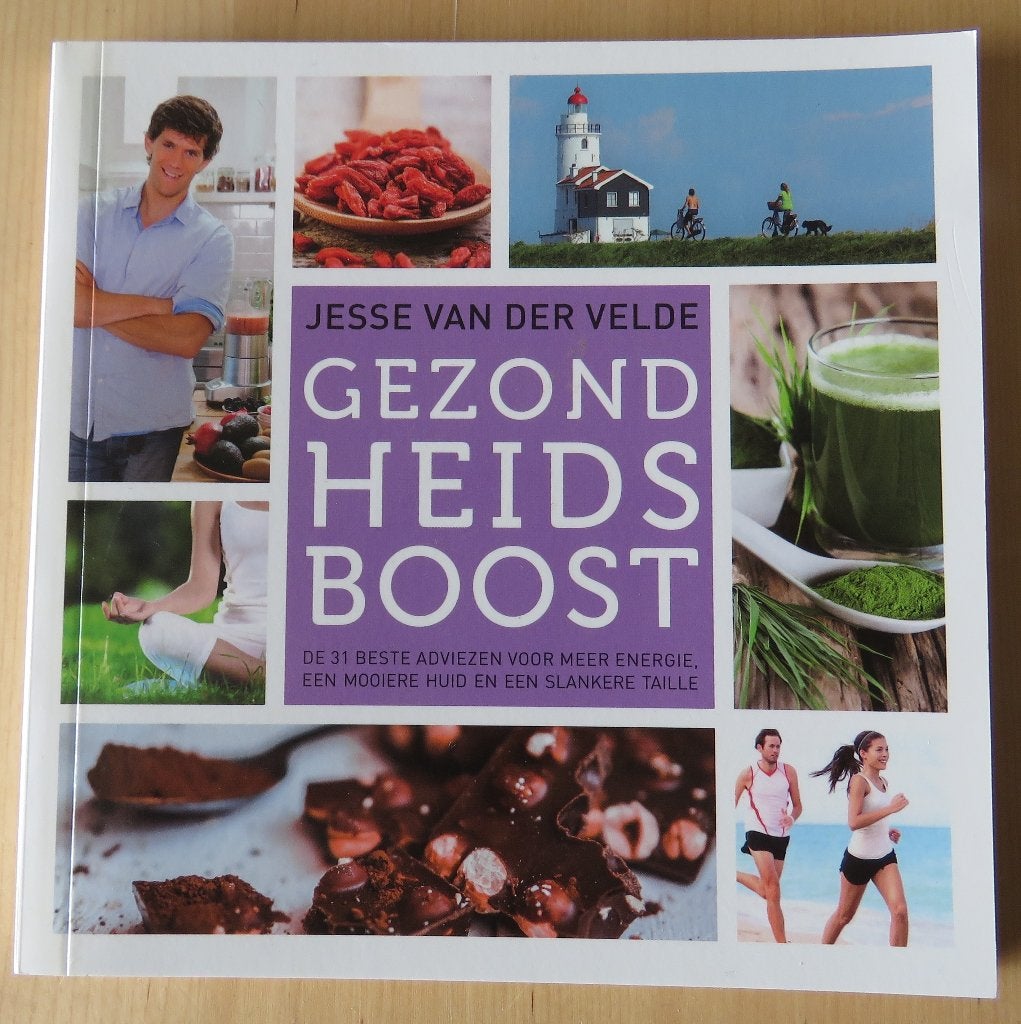 Jesse van der Velde - Gezondheidsboost, Boeken, Ophalen, Zo goed als nieuw, Gezondheid en Conditie, Jesse van der Velde
