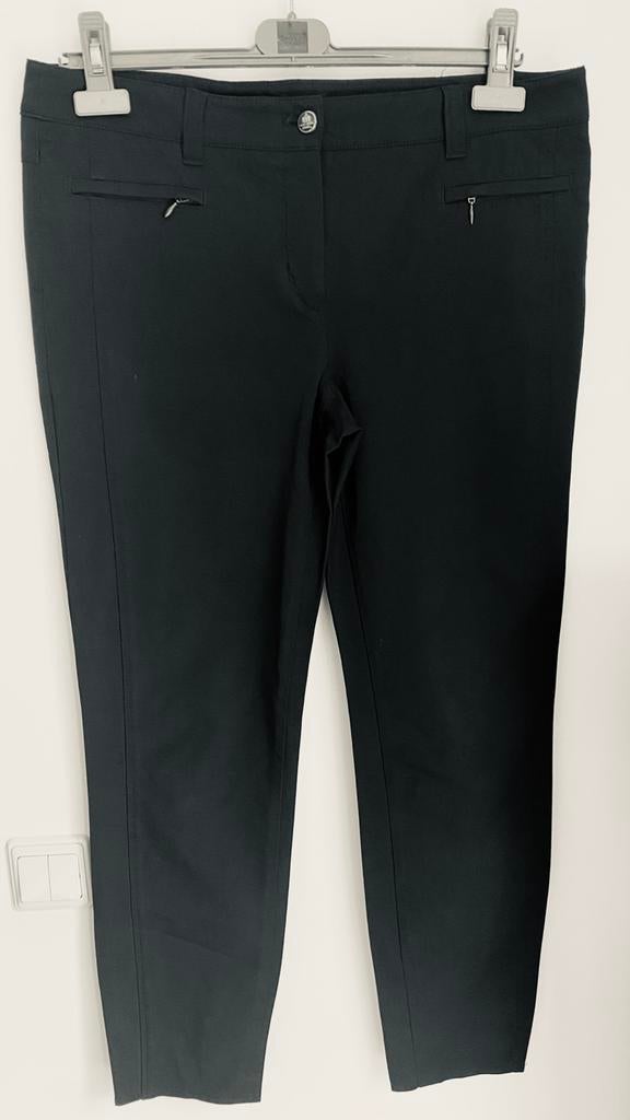 Zwarte 7/8 broek van Gerry Weber. Mt 40, Maat 38/40 (M), Zwart, Ophalen of Verzenden, Zo goed als nieuw