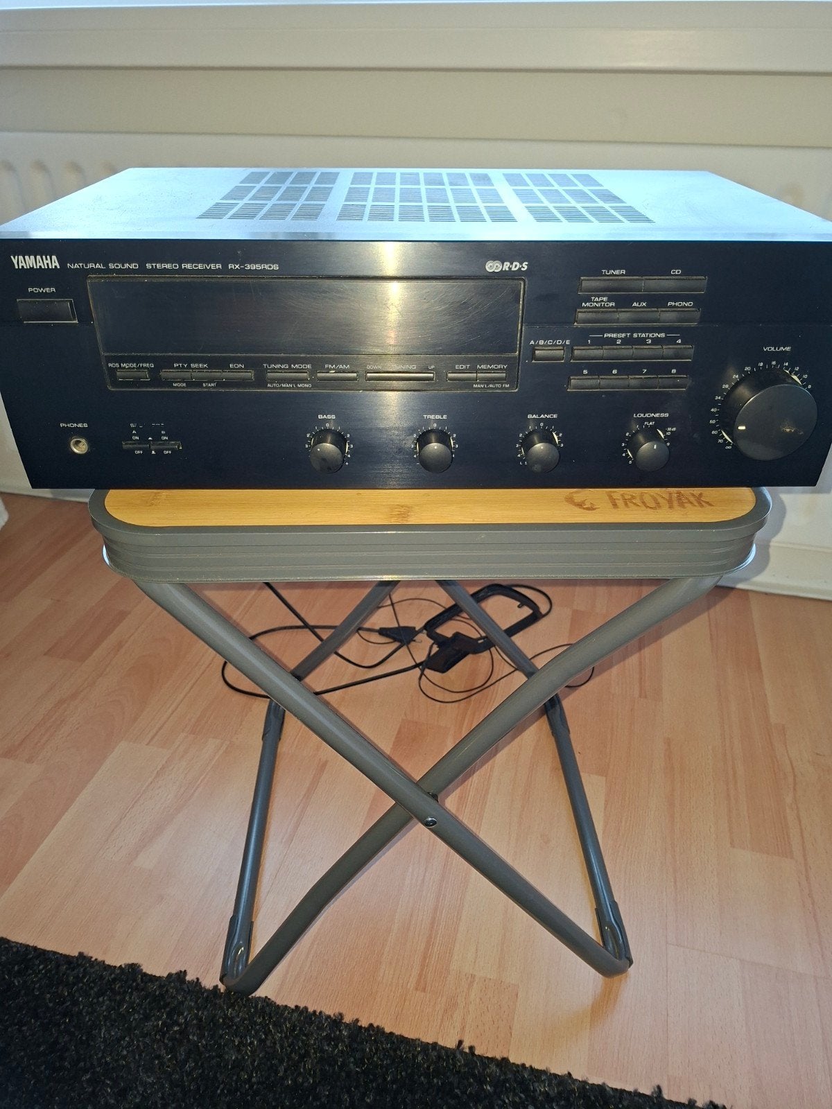 Yamaha RX-395RDS Stereo Receiver - Natuurlijk Geluid, Audio, Tv en Foto, Versterkers en Receivers, Gebruikt, Yamaha, Ophalen of Verzenden