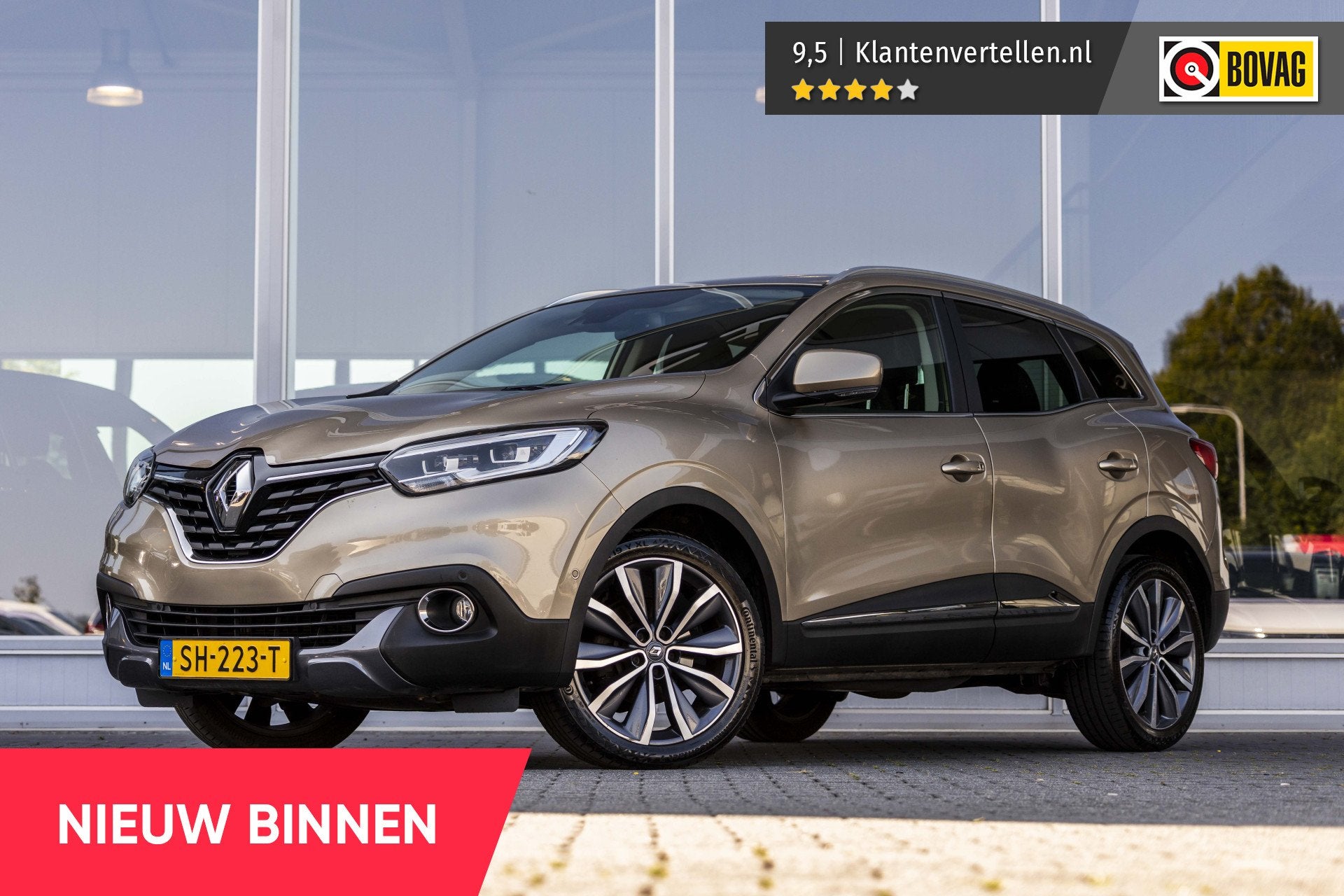 Renault Kadjar 1.2 TCe Extase | Trekhaak | Camera | 19", Gebruikt, Euro 6, 4 cilinders, Lichtsensor